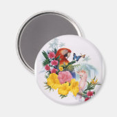 Aimant Enchantement tropical (Recto/Verso)