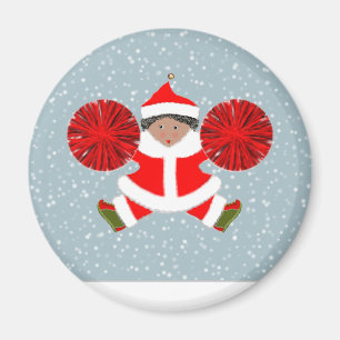 Aimant Encombrement de Noël enjouant