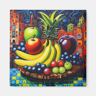 Aimant Encore la vie avec les fruits 4
