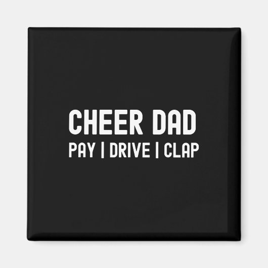 Aimant Encourage Papa Drôle Payer Conduire Applaudir Chee (Devant)