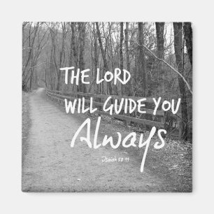 Aimant Encouragement du couplet biblique