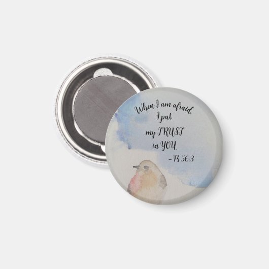 Aimant Encouraging scripture - JW 2024 year text (Recto/Verso)