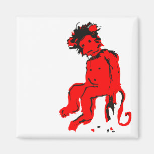 Aimant encre de singe