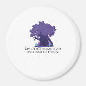 Aimant Encre de Whimsigoth - Forêts mystiques, Lunes et M (Devant)