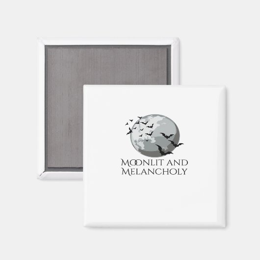 Aimant Encre Whimsigoth – Forêts Mystiques, Lunes & Magie (Recto/Verso)