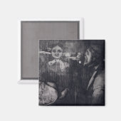 Aimant Endvard Munch Tête-à-tête (Recto/Verso)