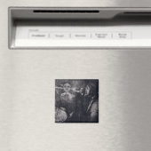 Aimant Endvard Munch Tête-à-tête (In Situ (Lave-vaisselle))