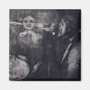 Aimant Endvard Munch Tête-à-tête