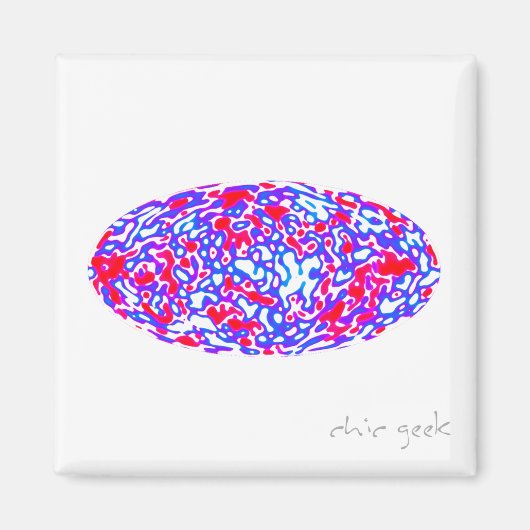 Aimant Énergie cosmique — version funky (Devant)