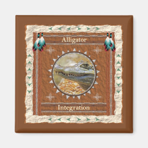 Aimant Énergie d'intégration de l'alligator