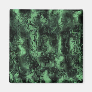 Aimant Energie Nerveuse Grungy Art Abstrait Cendres Verte