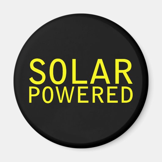 Aimant énergie solaire (Devant)