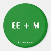 Aimant Énergie terrestre + Argent (Devant)