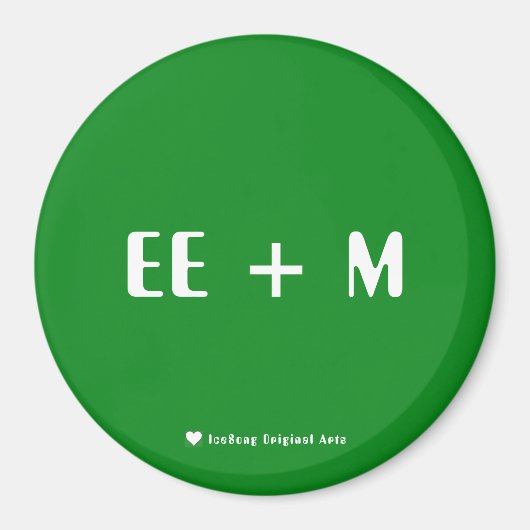 Aimant Énergie terrestre + Argent (Devant)