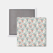 Aimant Enfant à fleurs (Recto/Verso)