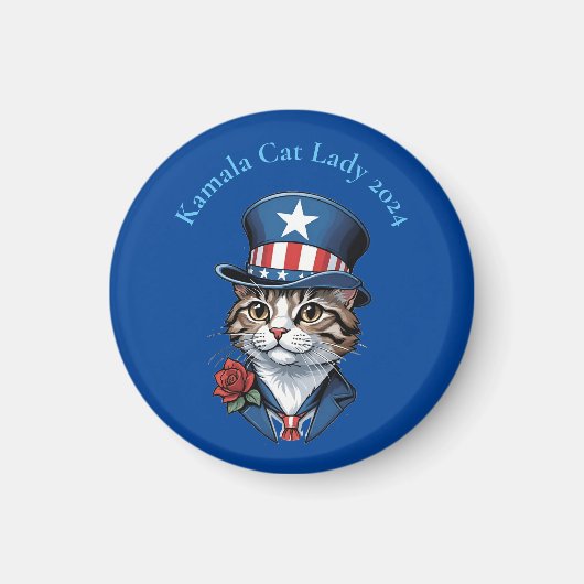 Aimant Enfant Chat Lady 2024 Thunder_Cove (Devant)