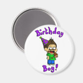 Aimant Enfant d'anniversaire (Recto/Verso)