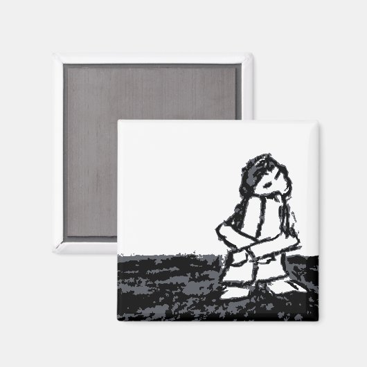 Aimant enfant du coin (Recto/Verso)