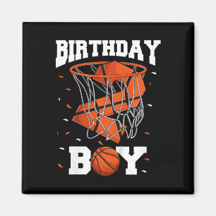 Aimant Enfants 2e anniversaire Basketball garçon de deux