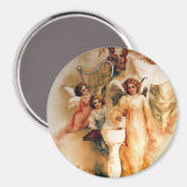 Aimant Enfants anges (Recto/Verso)