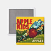 Aimant Enfants Apple (Recto/Verso)