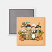 Aimant Enfants bons thanksgivings (Recto/Verso)