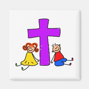Aimant Enfants chrétiens