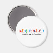 Aimant Enfants Church Christian Gift (Recto/Verso)