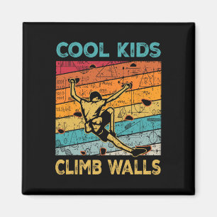 Aimant Enfants cools escaladent les murs Extrême sport Es