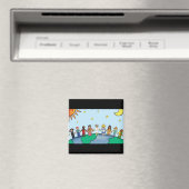 Aimant Enfants du monde (In Situ (Lave-vaisselle))