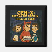 Aimant Enfants Gen-X : Maîtres du mal (Devant)