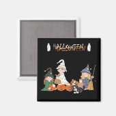 Aimant Enfants � Halloween - (Recto/Verso)