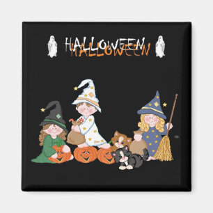 Aimant Enfants � Halloween -