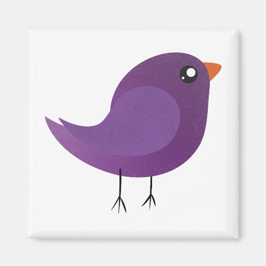 Aimant Enfants mignonette birdy (Devant)