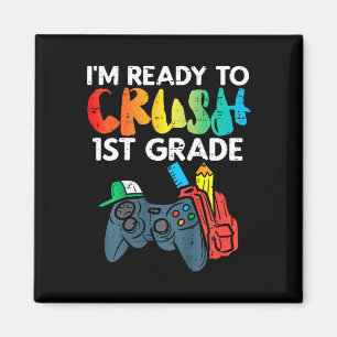 Aimant Enfants Prêts À Écraser 1ère Classe Premier Jeu Vi