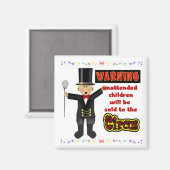 Aimant Enfants sans assistance (Recto/Verso)