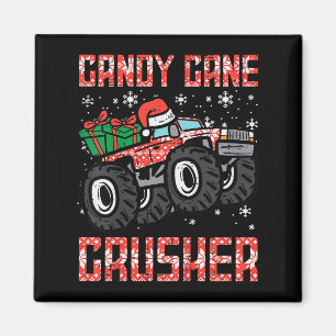Aimant Enfants Sucre de canne de Noël Croisher Xmas Monst