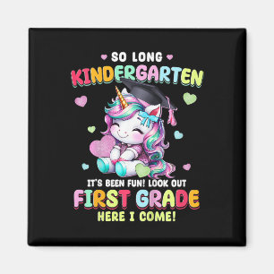 Aimant Enfants Unicorn si longue maternelle Graduation De