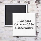 Aimant Enfer dans un mème de panier