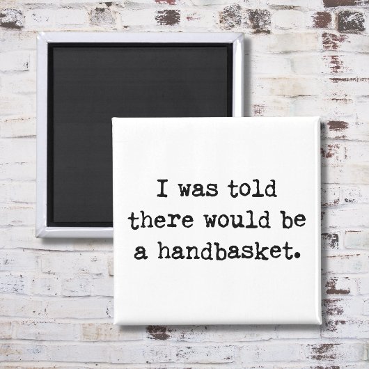 Aimant Enfer dans un mème de panier