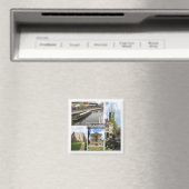 Aimant ENG052 READING, Europe, Angleterre, Fridge (In Situ (Lave-vaisselle))