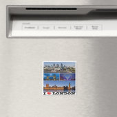 Aimant ENG065 LONDRES "I LOVE", Angleterre, Fridge (In Situ (Lave-vaisselle))