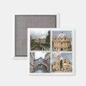 Aimant ENG068 OXFORD, Angleterre, Europe, Réfrigérateur (Recto/Verso)