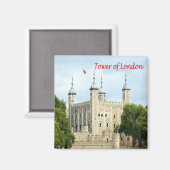 Aimant ENG079 TOUR DE LONDRES, Angleterre, Réfrigérateur (Recto/Verso)