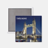 Aimant ENG080 LONDRES TOWER BRIDGE, Angleterre, Fridge (Recto/Verso)