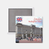 Aimant ENG091 LONDRES BUCKINGHAM PALACE, Frigo (Recto/Verso)