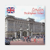Aimant ENG091 LONDRES BUCKINGHAM PALACE, Frigo (Devant)