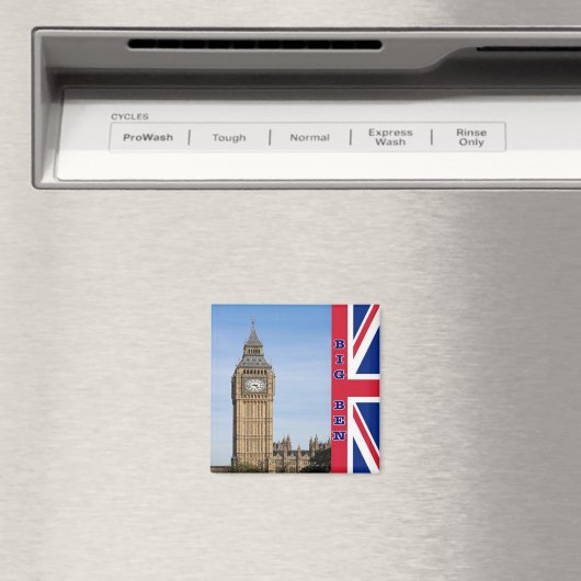 Aimant ENG095 LONDRES BIG BEN, Angleterre, Fridge (In Situ (Lave-vaisselle))