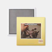 Aimant Engagez le mode d'attaque minuscule ! (Recto/Verso)