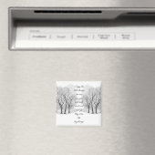 Aimant Enjoy Little Things Inspirational Life Quote (In Situ (Lave-vaisselle))